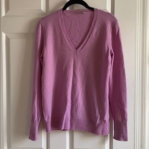 Everlane cashmere sweater small pink